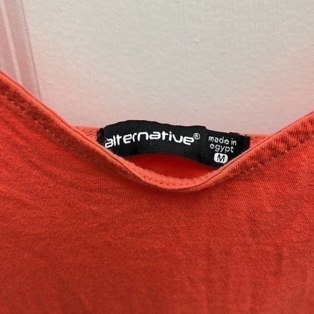 Alternative Red Spaghetti Strap Drawstring Dress - image 4